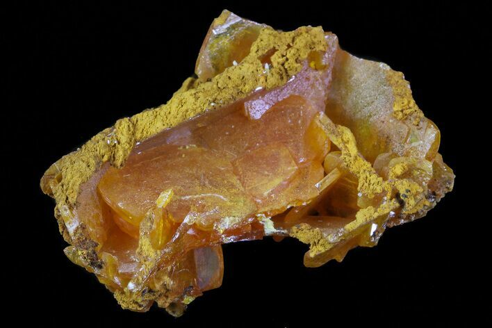 Wulfenite Crystal Cluster - Mexico #67726